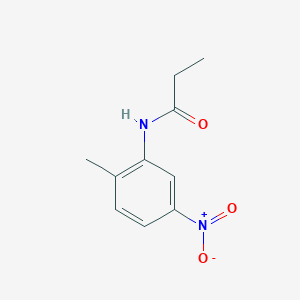 Propanamide, N-(2-methyl-5-nitrophenyl)- 