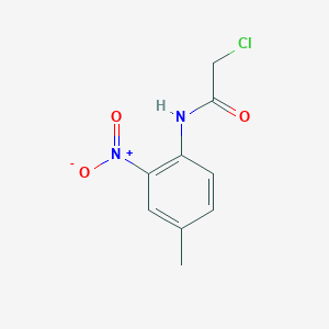 2-chloro-N-(4-methyl-2-nitro-phenyl)-acetamide 2-chloro-N-(4-methyl-2-nitro-phenyl)-acetamide