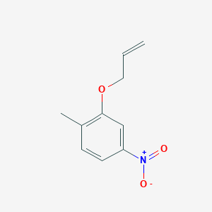 Benzene,1-methyl-4-nitro-2-(2-propen-1-yloxy)- Benzene,1-methyl-4-nitro-2-(2-propen-1-yloxy)-