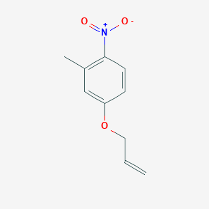 Benzene, 2-methyl-1-nitro-4-(2-propen-1-yloxy)- Benzene, 2-methyl-1-nitro-4-(2-propen-1-yloxy)-