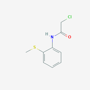 Acetamide, 2-chloro-N-[2-(methylthio)phenyl]- 
