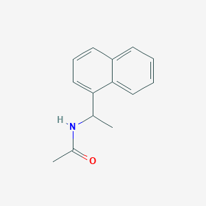Acetamide, N-[1-(1-naphthalenyl)ethyl]- 