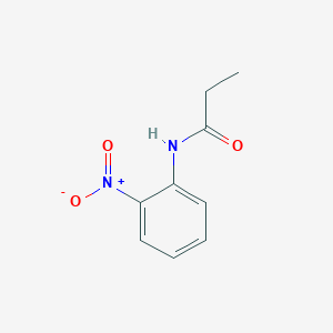 Propanamide, N-(2-nitrophenyl)- Propanamide, N-(2-nitrophenyl)-