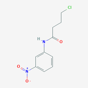 4-chloro-N-(3-nitrophenyl)butanamide 4-chloro-N-(3-nitrophenyl)butanamide