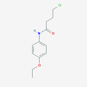 4-chloro-N-(4-ethoxyphenyl)butanamide 4-chloro-N-(4-ethoxyphenyl)butanamide