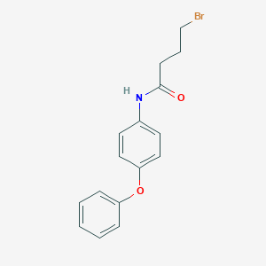 4-Bromo-N-(4-phenoxy-phenyl)-butyramide 4-Bromo-N-(4-phenoxy-phenyl)-butyramide