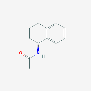 N-[(1S)-1,2,3,4-tetrahydronaphthalen-1-yl]acetamide 