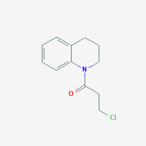 1-(3-Chloropropanoyl)-1,2,3,4-tetrahydroquinoline 1-(3-Chloropropanoyl)-1,2,3,4-tetrahydroquinoline