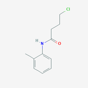 Butanamide, 4-chloro-N-(2-methylphenyl)- Butanamide, 4-chloro-N-(2-methylphenyl)-