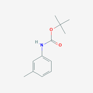 Carbamic acid, N-(3-methylphenyl)-, 1,1-dimethylethyl ester Carbamic acid, N-(3-methylphenyl)-, 1,1-dimethylethyl ester