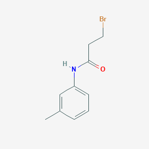 Propanamide, 3-bromo-N-(3-methylphenyl)- Propanamide, 3-bromo-N-(3-methylphenyl)-