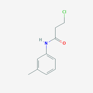 3-Chloro-N-(3-methylphenyl)propanamide 3-Chloro-N-(3-methylphenyl)propanamide