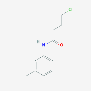 Butanamide, 4-chloro-N-(3-methylphenyl)- Butanamide, 4-chloro-N-(3-methylphenyl)-