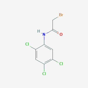 2-BROMO-N-(2,4,5-TRICHLOROPHENYL)ACETAMIDE 2-BROMO-N-(2,4,5-TRICHLOROPHENYL)ACETAMIDE