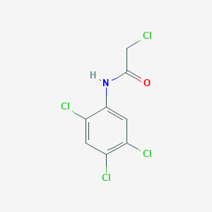 Acetamide, 2-chloro-N-(2,4,5-trichlorophenyl)- Acetamide, 2-chloro-N-(2,4,5-trichlorophenyl)-
