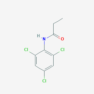 N-(2,4,6-trichlorophenyl)propanamide N-(2,4,6-trichlorophenyl)propanamide