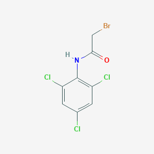 2-bromo-N-(2,4,6-trichlorophenyl)acetamide 2-bromo-N-(2,4,6-trichlorophenyl)acetamide