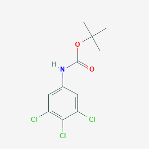 tert-butyl N-(3,4,5-trichlorophenyl)carbamate tert-butyl N-(3,4,5-trichlorophenyl)carbamate