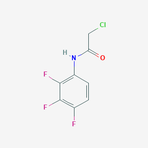 N1-(2,3,4-trifluorophenyl)-2-chloroacetamide N1-(2,3,4-trifluorophenyl)-2-chloroacetamide