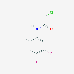2-chloro-N-(2,4,5-trifluorophenyl)acetamide 2-chloro-N-(2,4,5-trifluorophenyl)acetamide