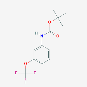  tert-butyl N-[3-(trifluoromethoxy)phenyl]carbamate 