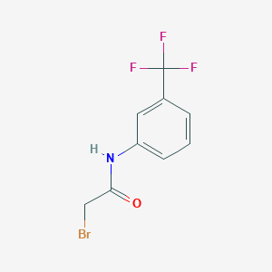  2-bromo-N-[3-(trifluoromethyl)phenyl]acetamide 