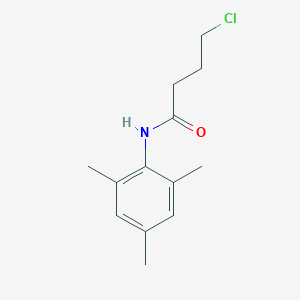 Butanamide, 4-chloro-N-(2,4,6-trimethylphenyl)- Butanamide, 4-chloro-N-(2,4,6-trimethylphenyl)-