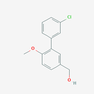  [1,1'-Biphenyl]-3-methanol, 3'-chloro-6-methoxy- 