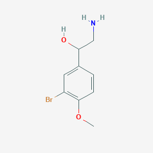 Benzenemethanol, alpha-(aminomethyl)-3-bromo-4-methoxy- Benzenemethanol, alpha-(aminomethyl)-3-bromo-4-methoxy-