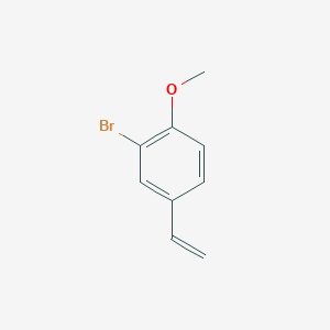 2-bromo-4-ethenyl-1-methoxybenzene 2-bromo-4-ethenyl-1-methoxybenzene