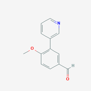 4-methoxy-3-pyridin-3-ylbenzaldehyde 4-methoxy-3-pyridin-3-ylbenzaldehyde