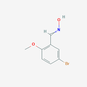 Benzaldehyde, 5-bromo-2-methoxy-, oxime Benzaldehyde, 5-bromo-2-methoxy-, oxime