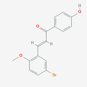 5-Bromo-4'-hydroxy-2-methoxychalcone 