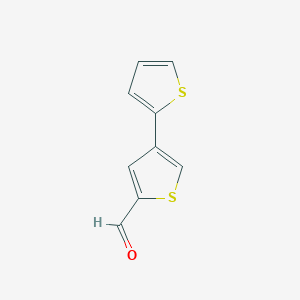 [2,3'-Bithiophene]-5'-carboxaldehyde 
