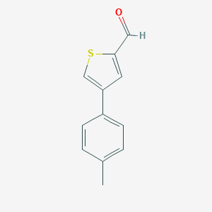 2-Thiophenecarboxaldehyde, 4-(4-methylphenyl)- 2-Thiophenecarboxaldehyde, 4-(4-methylphenyl)-