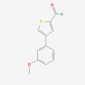 2-Thiophenecarboxaldehyde, 4-(3-methoxyphenyl)- 2-Thiophenecarboxaldehyde, 4-(3-methoxyphenyl)-