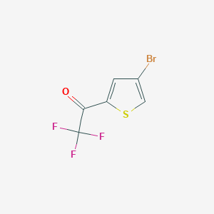 1-(4-Bromo-thiophen-2-yl)-2,2,2-trifluoro-ethanone 1-(4-Bromo-thiophen-2-yl)-2,2,2-trifluoro-ethanone