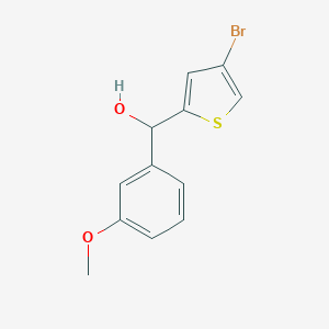 (4-bromothiophen-2-yl)-(3-methoxyphenyl)methanol (4-bromothiophen-2-yl)-(3-methoxyphenyl)methanol