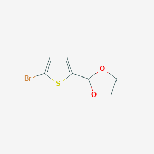 1,3-Dioxolane, 2-(5-bromo-2-thienyl)- 1,3-Dioxolane, 2-(5-bromo-2-thienyl)-