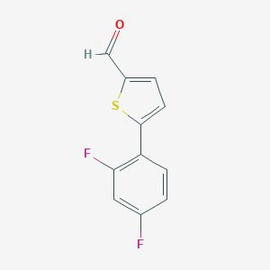 2-Thiophenecarboxaldehyde, 5-(2,4-difluorophenyl)- 2-Thiophenecarboxaldehyde, 5-(2,4-difluorophenyl)-