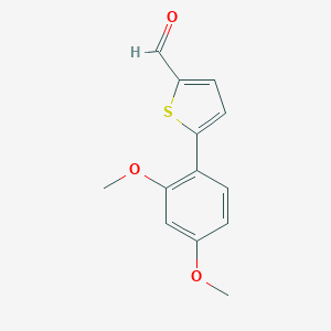 2-Thiophenecarboxaldehyde, 5-(2,4-dimethoxyphenyl)- 2-Thiophenecarboxaldehyde, 5-(2,4-dimethoxyphenyl)-