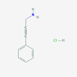 3-Phenyl-2-propyn-1-amine hydrochloride 3-Phenyl-2-propyn-1-amine hydrochloride