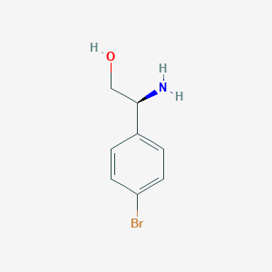 (2S)-2-amino-2-(4-bromophenyl)ethanol (2S)-2-amino-2-(4-bromophenyl)ethanol