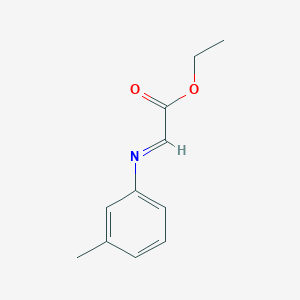 ethyl (meta-methylphenylimino)acetate ethyl (meta-methylphenylimino)acetate