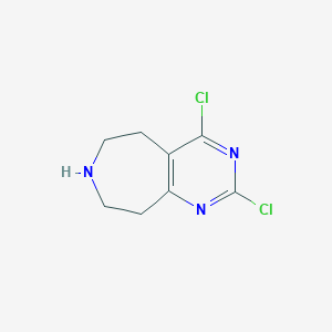 2,4-Dichloro-6,7,8,9-tetrahydro-5H-pyrimido[5,4-d]azepine