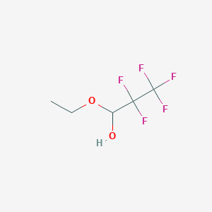 1-Propanol, 1-ethoxy-2,2,3,3,3-pentafluoro- 1-Propanol, 1-ethoxy-2,2,3,3,3-pentafluoro-