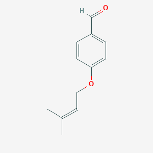Benzaldehyde,4-[(3-methyl-2-buten-1-yl)oxy] 