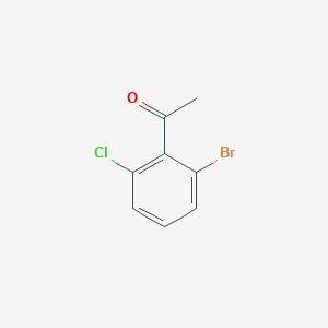 1-(2-bromo-6-chlorophenyl)ethan-1-one 1-(2-bromo-6-chlorophenyl)ethan-1-one