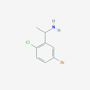 1-(5-bromo-2-chlorophenyl)ethylamine 1-(5-bromo-2-chlorophenyl)ethylamine