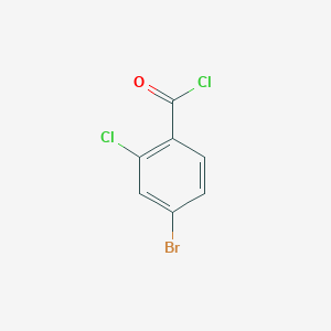 Benzoyl chloride, 4-bromo-2-chloro- Benzoyl chloride, 4-bromo-2-chloro-